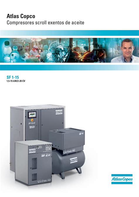 Pdf Atlas Copco Siacsa Compresores Soluciones En Aire