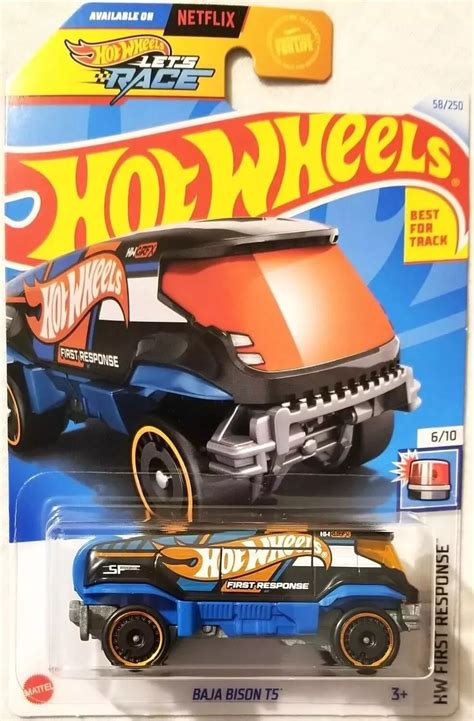 Hot Wheels Baja Bison T Hw First Response Walmart