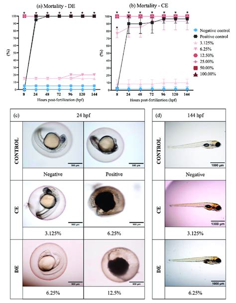 Mortality In Zebrafish Danio Rerio Embryos A B Graphic