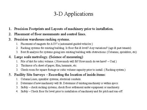 Precision Optical Alignment 3 D Measuring Coordinate Systems