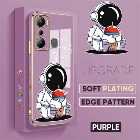 Jizetin เคสใสโทรศพทสำหรบ Infinix Hot i เคส Infinix Hot i ปลอก