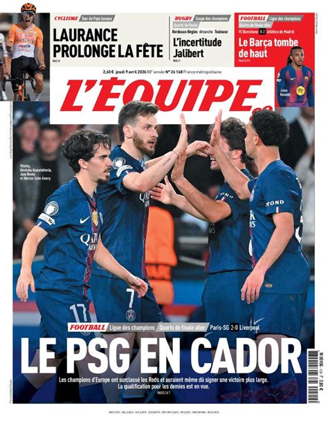 L'Équipe - L'actualité du sport en continu.