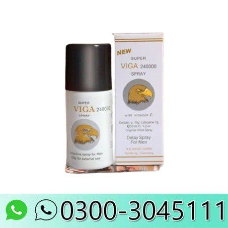 Super Viga Sex Delay Spray In Pakistan