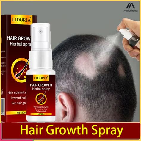 Ginger Hair Growth Serum Spray Anti Hair Loss Effective Fast Growing Essence Baldness Thinning