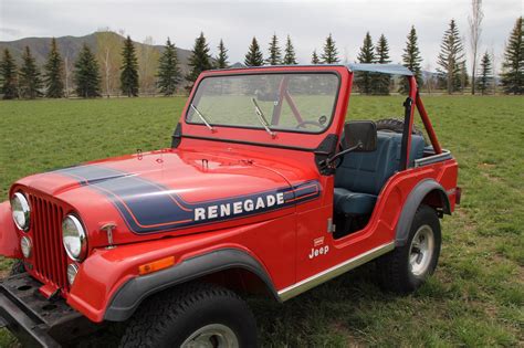 Jeep Cj Renegade Levi S Edition For Sale On Bat Auctions Sold