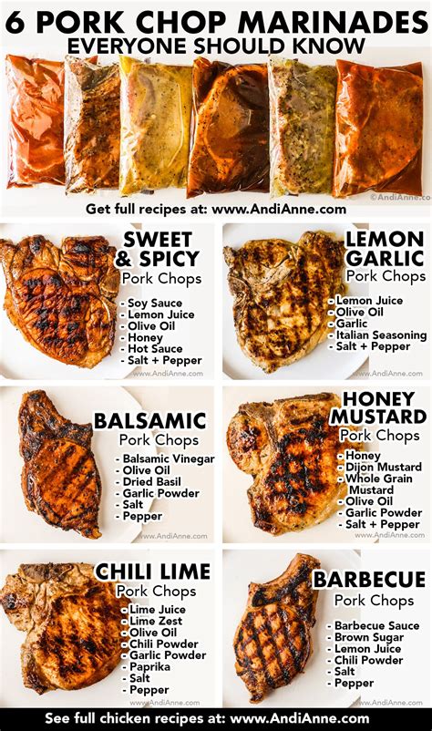 Pork chop marinades six easy recipes – Artofit