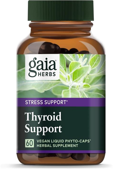 Gaia Herbs Thyroid Support Metabolic Balance And Well Being 60