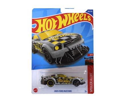 Hot Wheels Машинка базовой коллекции FORD MUSTANG серый C HCV купить с доставкой по