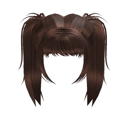 Cute Brown Scruffy Messy Popstar Ponytails Roblox