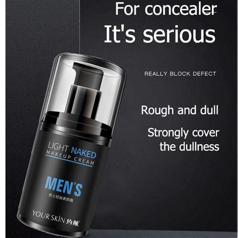 D Towel Mens Skin Tone Up Cream Light Bright Naked Mens Makeup Cream