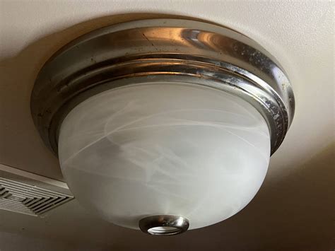 lighting dome light  bathroom unable    glass dome