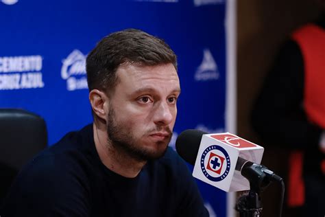 Conferencia de Prensa Martín Anselmi Club de Futbol Cruz Azul S A