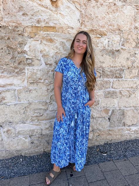 DRESS CODY MAXI SORRENTO Naked Gypsy