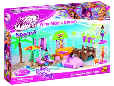 Cobi Winx Club Hiekkaranta 250 Osaa Lelufantti