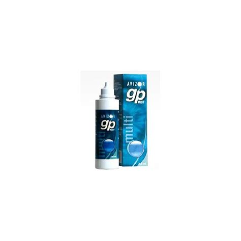 Lens Care - Avizor GP Multi 240ml & 1 case - buy online at lensvision.ch