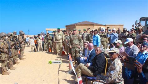 Près de Nouakchott Exercices militaires des armées prenant part à