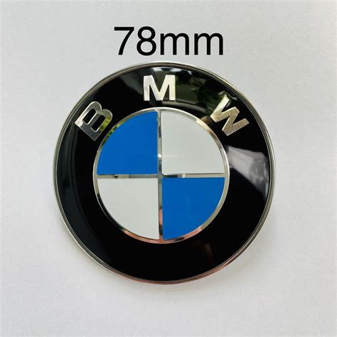 BMW Emblemat 82 78 74mm Logo Znaczek E36 E38 E39 E46 E53 E60 E90 E81