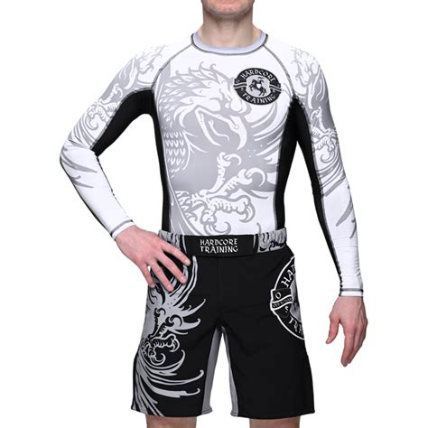 Шорты Hardcore Training Heraldry Black White