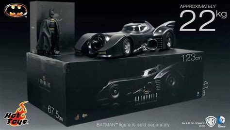 Hot Toys MMS Batman Th Scale Batmobile Collectible Vehicle