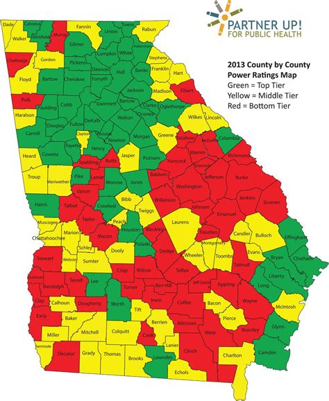 Free Map Of Georgia Counties