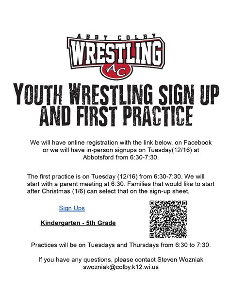 Abby-Colby Youth Wrestling... - Abby-Colby Youth Wrestling