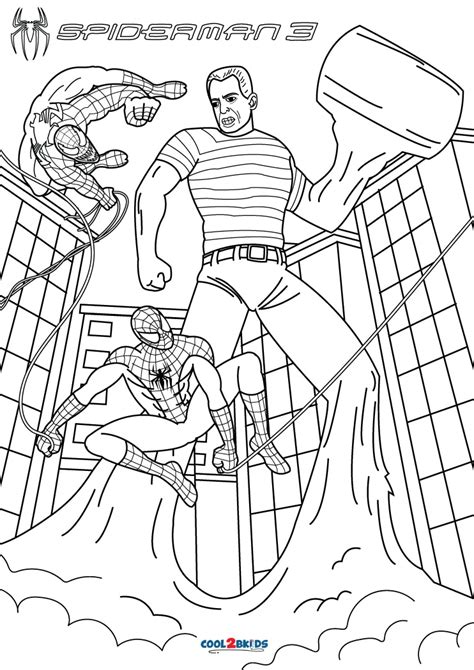 Spider Man Coloring Pages Kemmikhaalid