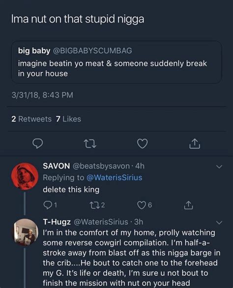 Bust A Cap In His Ass Nah Bust A Nut In His Ass R BlackPeopleTwitter