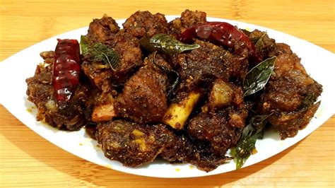 சடடநட மடடன சகக Chettinad Mutton Chukka Recipe in Tamil