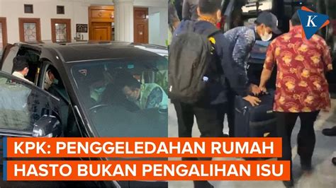 Full Kpk Bantah Tudingan Pdi P Soal Penggeledahan Rumah Hasto Untuk