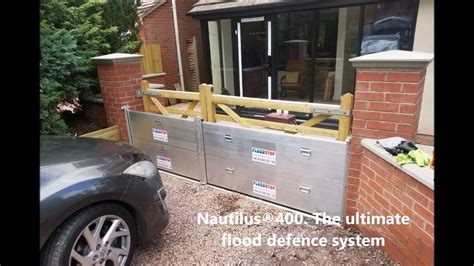 Nautilus 400 Flood Barriers Assembly With One Demountable Post From ...