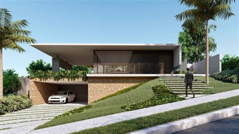 Pin By Liandro Thierry On Arquitetura Modern House Facades Facade