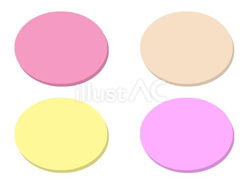 カラフル付箋イラスト - No: 23580689／無料イラスト/フリー素材なら「イラストAC」