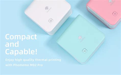 PHOMEMO M02 PRO Bluetooth Mini Printer – Phomemo