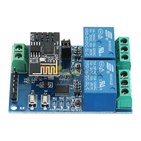 V Esp Dual Wifi Relay Module Internet Of Things Smart Home Mobile