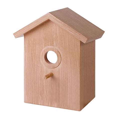 Mayitr Wood Birds Nest Box DIY Breeding Parrot Cockatiels Swallows Nest ...