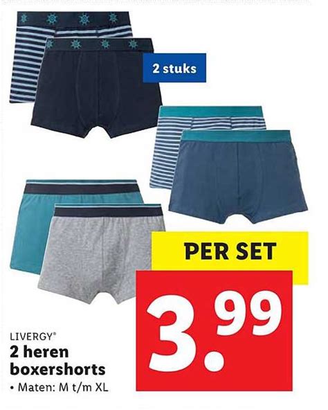 2 Heren Boxershorts Aanbieding Bij Lidl 1Folders Nl