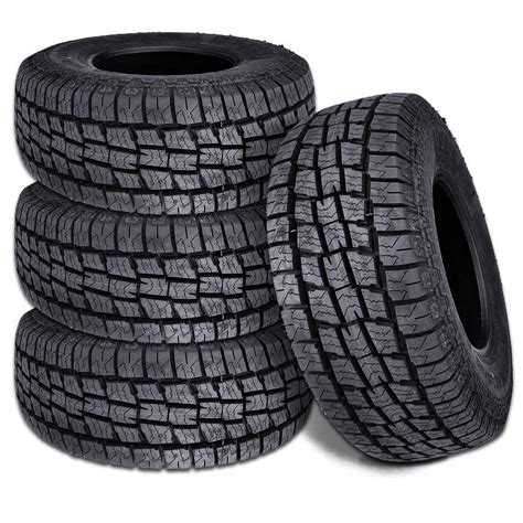 Lexani Terrain Beast AT 255/70R15 108S All Season Truck SUV Tires, Set of 4, Fits 1981-90 Dodge ...