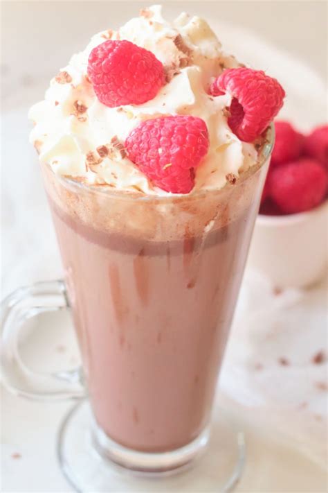 Easy Milk Chocolate Raspberry Hot Cocoa Recipe Mama Likes To Cook