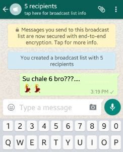 Cómo enviar mensajes de difusión en Whatsapp Android TecnoTraffic