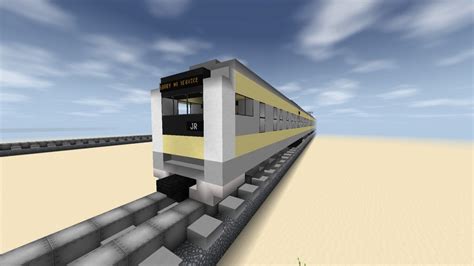 Jr East E233 Series Commuter Train Minecraft Map