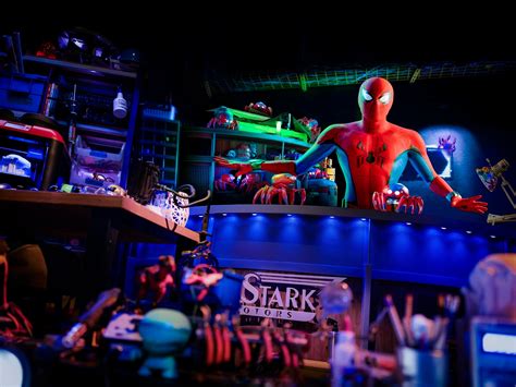 Spider Man W E B Adventure Interaktiver Dark Ride In Disneyland Paris