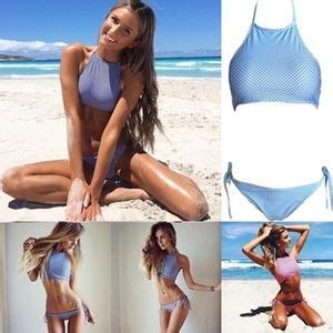 Swim New S Halter String Bikini Swimsuit Poshmark