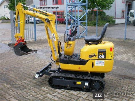 Komatsu PC09-1 2011 Mini/Kompact-digger Construction Equipment Photo ...