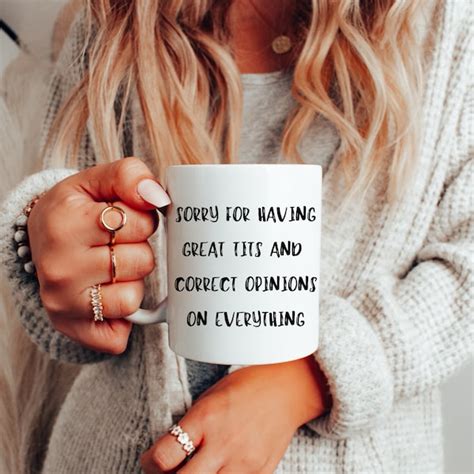 Nice Tits Coffee Mug Etsy