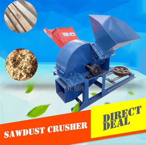 High Efficiency Coconut Husk Crusher Machine Wood Crusher Machine To