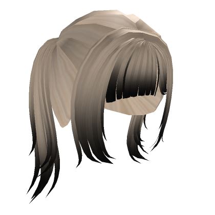 Blonde Black Tips Ponytail Roblox Item Rolimon S