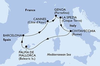 Crociera Mediterraneo Msc Seaview Viaggi Nel Risparmio