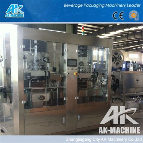 Hot Melt Adhesive Labeling Shrink Sleeve Label Machine For Plastic Bottle China Labelling
