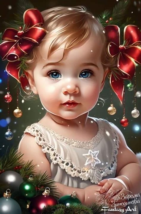 Solve Christmas Babe Jigsaw Puzzle Online With 176 Pieces