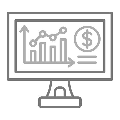 Premium Vector Stock Market Icon